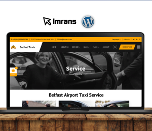 Belfast Taxi Service Chauffeur Minibus Website - £399