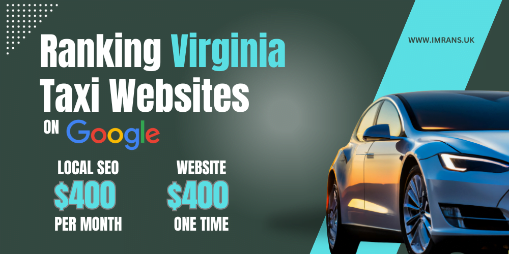 Picture of Virginia Taxi Hire Website Design Water Taxi Service Website